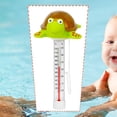 thumbnail image 6 of Fzaqwen Floating Pool Thermometer -10  degreeC to 50 degreeC/10 degreeF to 120 degreeF Cute with Large Display Analog Water Temperature Meter for Shower Bath Turtle, 6 of 9