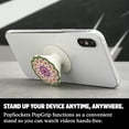 thumbnail image 4 of PopSockets Grip with Swappable Top for Cell Phones, Pop Grip Orchid Mandala, 4 of 7