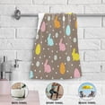 thumbnail image 4 of Coolnut Cute Easter Pattern Hand Towels 2 PCS, Colorful Bunnies Eggs Kitchen Towel Ultra Soft and Highly Absorbent,Decorative Fingertip Face Towel for Bathroom Hotel, 28.3"x14.4", 4 of 5