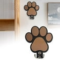 thumbnail image 1 of Hangs Pendant Indoor Pet Themed Wooden Hook and Towel Rack for Households - Functional Organizer with Pet Print Design, 1 of 7