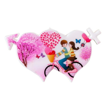 

Jikolililili Led Couples Romantic Atmosphere Small Night Light 2pcs Home Supplies on Clearance