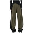 thumbnail image 2 of AOOCHASLIY Women Fall Pants Clearance Women's Casual Loose Sports Sweatpants Ankle Banded Trousers Gradient Fleece Pants, 2 of 5