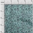 thumbnail image 2 of oneOone Cotton Cambric Aqua Blue Fabric Paisley Sewing Craft Projects Fabric Prints By Yard 42 Inch Wide-LM, 2 of 6
