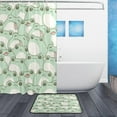 thumbnail image 2 of Cute Frog Shower Curtain Set, with Rug and Shower Curtain, Waterproof and Durable, with Hooks, Bathroom Decoration, 60x72in, 2 of 7