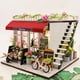 thumbnail image 1 of flores miniatura de bricolaje ensamblar modelo con cubierta adorno de decoración para hogar CUTICAT mini casa de muñecas de bricolaje, 1 of 8