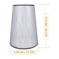 thumbnail image 4 of BRIGHTFUFU Mini Lampshade Shape Retention Table Lamp Shade For Study 1Pack, 4 of 7
