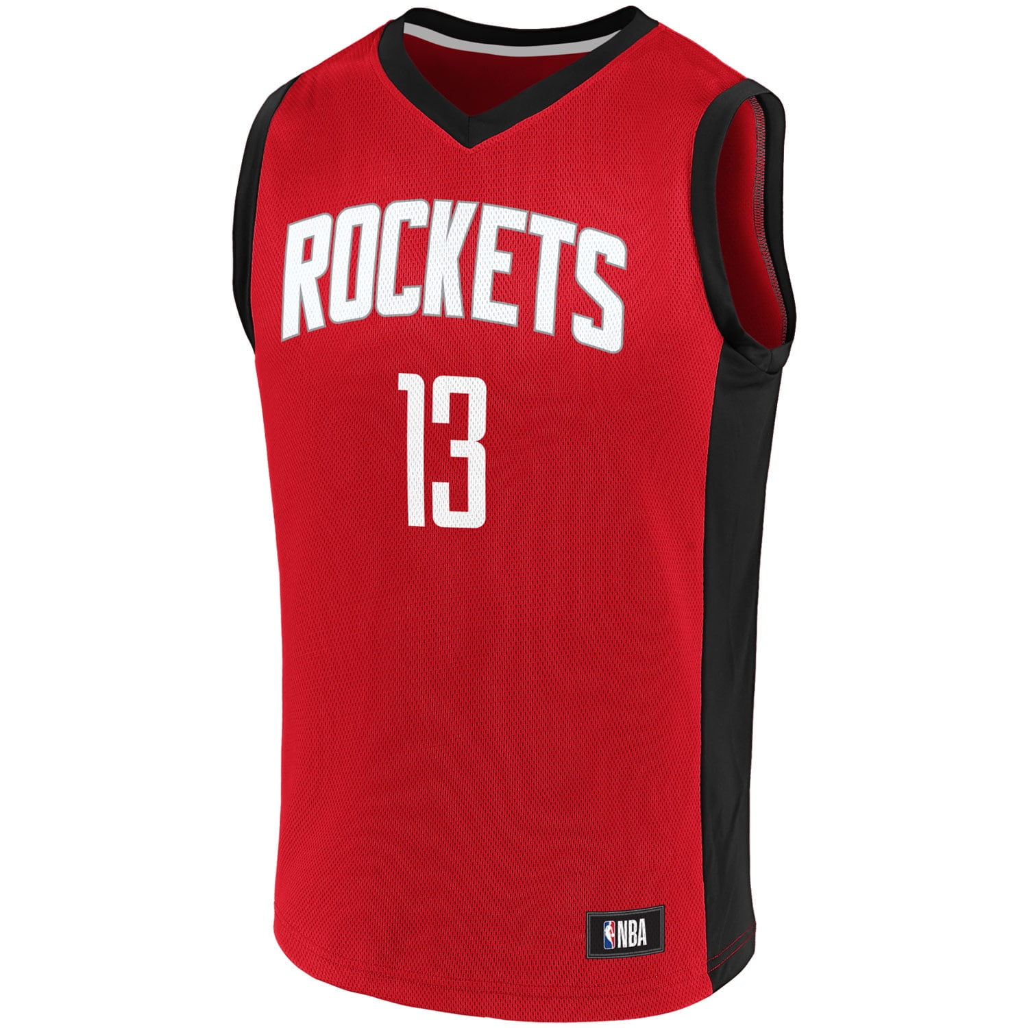 Men's Fanatics Branded James Harden Red/Black Houston Rockets Replica Jersey  
