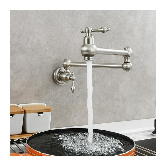 In-wall Single Cold Water Faucet Kitchen Stove Can Be Stretched And Lengthened Faucet Mop Pool Washbasin Faucet Antique ,High Water Flow Rate