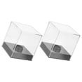 thumbnail image 4 of KAKOWELY Boîte d'Exposition rugby 2 Pcs Étui d'Exposition Baseball Cube Transparent Support de Baseball Boîte de Rangement de Comptoir pour Figurines Pop Objets de Collection Jouets4.33"X3.94"X3.94 Pouces, 4 of 5