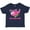 Navy Blue, variant on Inktastic Valentine Pink Heart Helicopter Boys or Girls Baby T-Shirt