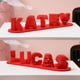 thumbnail image 2 of Placa de nombre doble personalizada impresa en 3D, adorno de decoración para el hogar con nombre personalizado impreso, regalos de cumpleaños de Navidad y aniversario de boda para hombres, mujeres y p, 2 of 6