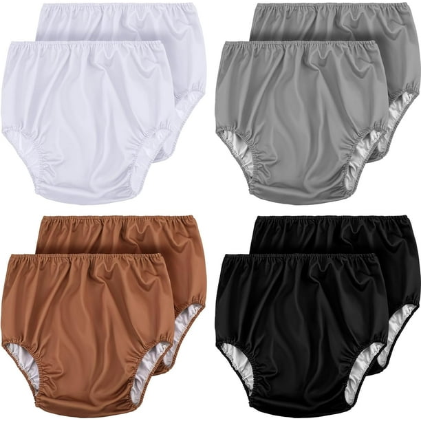 Panitay 8 Pcs Adult Diaper Cover Incontinence Leakproof Plastic