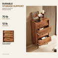 thumbnail image 7 of Enyopro Dresser for Bedroom, 4 Drawer Dresser Storage Drawer, Bevel Design Closets Drawer Chest for Living Room Hallway, 7 of 7