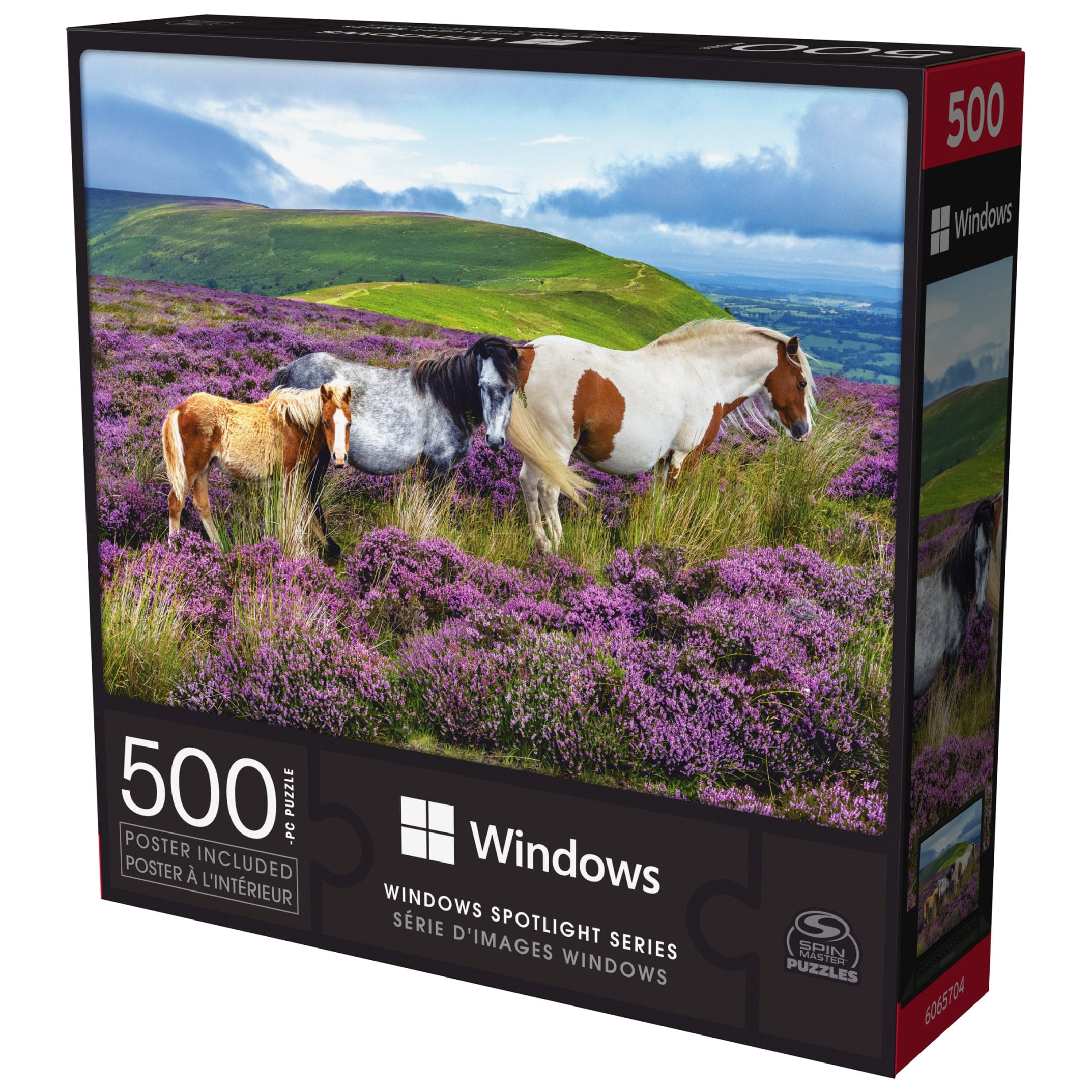 Microsoft Windows Spotlight Series 500-Piece Puzzle Wales Landscape, for Ages 8 and up