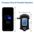 thumbnail image 2 of High Precision Rechargeable Mini Portable Breathalyzerbatteries Not Included, 2 of 4