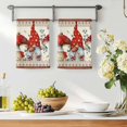 thumbnail image 3 of Red Mushroom Gnomes Kitchen Towels Set of 2, Vintage Botanical Elegant Pastoral Absorbent Dish Towels for Kitchen, Microfiber Hand Towel, Quick Drying Tea Towel for Cleaning Decorative Dishcloths, 3 of 7