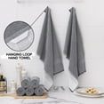 thumbnail image 4 of decorUhome Premium Kitchen Towels(18"x 28", 6 Pack), Large Cotton Kitchen Hand Towels, Grey, 4 of 10