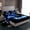 Black Blue, variant on Manfei Boys Ball Game Bed Sheets,Baseball Lovers King Sheets,Blue White Sheet Set For Boys Kids,Microfiber Bedroom Decor,4 Pieces