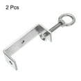 thumbnail image 3 of Uxcell 2Pcs Stainless Steel C Clamp 75mm Wide Jaw Opening Wood Clamps for Woodworking Welding Building Household Mounting, 3 of 5