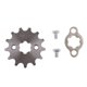 thumbnail image 2 of Juego de Piñones de Motor de Cadena de Dirtbike de Motocicleta 420 para 420-13T-17mm Sunnimix Piñón del motor, 2 of 7