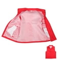 thumbnail image 2 of Voiceine Red Polyester Volunteer Work Vest Community Helper Dress Up Vest Career Cosplay Clothes For Public And Charity Events Size L, 2 of 10