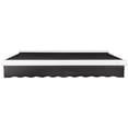 thumbnail image 7 of Awntech 8' x 6.5' Full Cassette Left Motorized Patio Retractable Awning, Black, 7 of 7