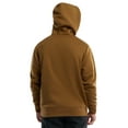 thumbnail image 4 of Wrangler Workwear Men's and Big Men's Relaxed Pullover Hoodie with Faux Shearling Lining, Sizes S-3XL, 4 of 10