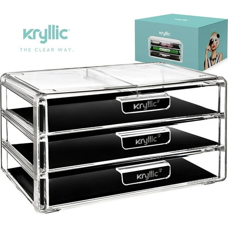 Kryllic Acrylic Makeup Jewelry Cosmetic - Acrylic Makeup Box Kryllic Acrylic Makeup Jewelry Cosmetic - Acrylic Makeup Box