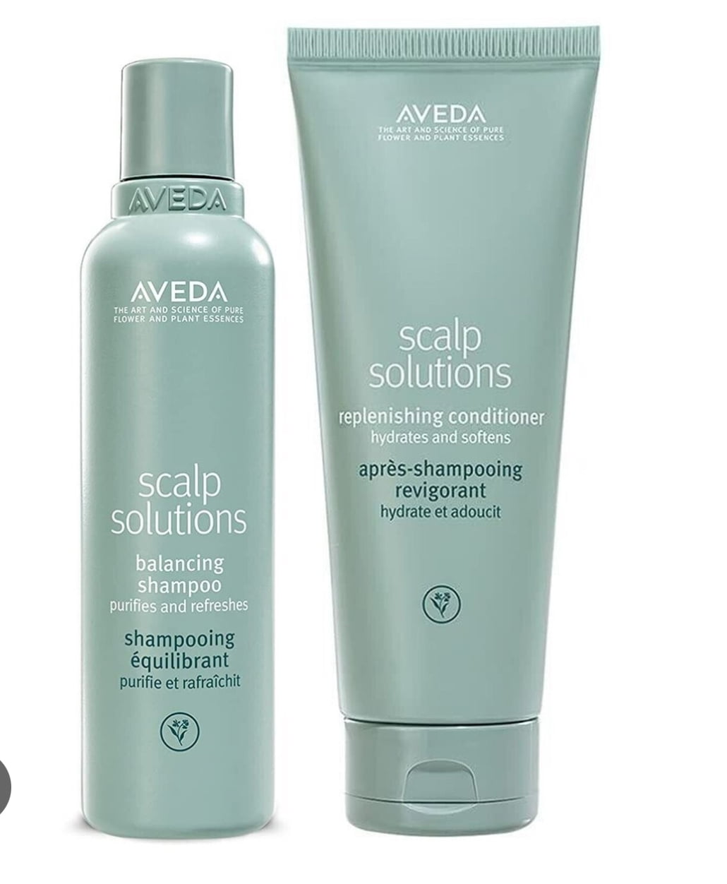 Aveda Scalp Solutions Balancing Shampoo and Replenishing Conditioner Duo 6.8 fl oz ( 3.4 fl oz each )
