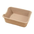 thumbnail image 5 of TOOYFUL Disposable Litter Box for Cats Paper Kitty Litter Trays Cat Litter Trays Small Animal Indoor Outdoor Brown, 5 of 5
