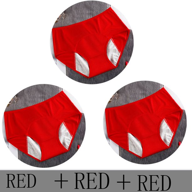 Bragas menstruales 3 unids/lote, bragas de algodón a prueba de fugas para períodos, ropa interior para mujeres, bragas menstruales impermeables para mujeres, triangulación de envíos Tan Jianjun unisex