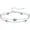 Evil Eye, variant on Dolphin Bracelet 925 Sterling Silver Dolphin Infinity Bracelet Summer Ocean Jewelry for Women