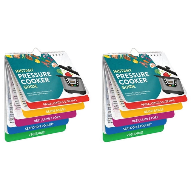 2PCS Pot Magnetic Cheat Sheet Magnet Set - 7x6Inch - Pot Accessories - Instapot Pressure Cooker