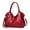 Wine, variant on Purses and Handbags for Women Shoulder Tote Bags Top Handle Satchel Roomy Fashion Womens Handbags Ladies Purse Satchel Shoulder Bags Tote Leather Bag