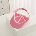 thumbnail image 6 of LEKODE Baseball Cap Adjustable for Golf Tennies Vintage Trucker Hat Hiking Hats Work Hat Outdoor Hat Unisex Cute for Men Women Summer Hats Gift Sweat Caps for M Pink One Size, 6 of 6