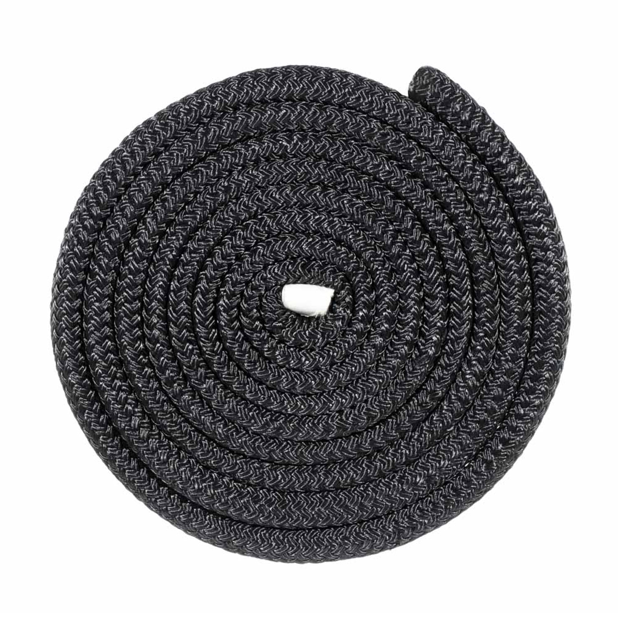 black nylon rope