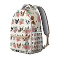 thumbnail image 2 of Dog Themed Campus Backpack for Students - Spacious Bookbag, Water-Resistant, Trendy Print for High School & College, 2 of 6