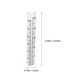 thumbnail image 2 of GOOHOCHY  2 Pcs Rain Gauge Outdoor Replacement Tube Outdoors Test Tubes, 2 of 8