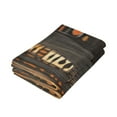 thumbnail image 7 of 2-Piece Polyester cotton Towel Set Absorbent Patterns in African Art Hand Towel Bath Towel Soft and Comfortable Machine Wash 28.3x14.4, 7 of 7