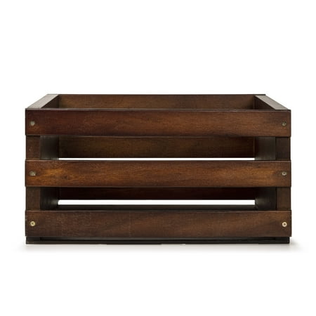 Crosley - Record Storage Crate - Mahogany