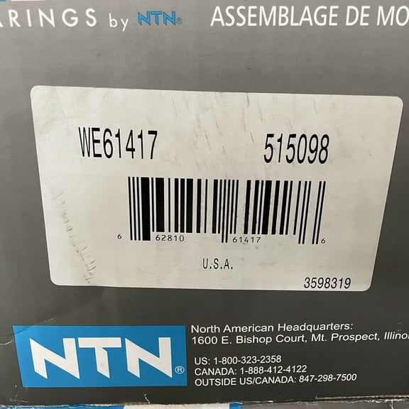 Bca We61417 Hub Assembly