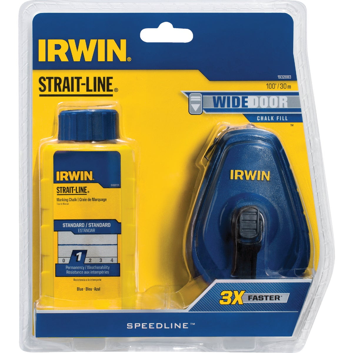 Irwin Strait-Line 5 lb. Permanent Marking Chalk Orange - Walmart.com