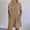 Khaki, variant on Women's Romper Short Sleeve Jumpsuit with Pockets Solid Wide Leg Shorts Playsuits Ladies Summer Loose Lightweight Plain Daily Wear for Swim Beach Party Jumpsuits Light Blue M