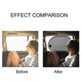 thumbnail image 5 of Taotanxi 2 Pack Universal Car Window Shade, Cling Sunshade - Sun, Glare and UV Rays Protection for Your Child - Baby Side Window Car Sun Shades, Blocks Over 98% of Harmful UV Rays (Large), 5 of 7