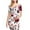 A-Multicolor, variant on breaise Maternity Summer Dress, Women's Maternity Short Sleeve Dresses Side Ruching Bodycon Dress for Daily Wearing or Baby Shower