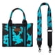 thumbnail image 3 of Bolso Wrangler con estampado de vaca para mujer, color turquesa, 3 of 6