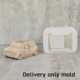 thumbnail image 4 of Molde de Silicona de Resina para Maceta de Plantas Suculentas de Coche 3D, Caja de Almacenamiento de Coche de , de Vela, Molde de Yeso de HormigóN, 4 of 5