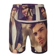 thumbnail image 4 of Ian Somerhalder The Vampire Diaries Men's Beach Shorts Swim Trunks Casual Quick Dry Board Shorts Swimwear with Mesh Lined and Pockets, 4 of 8