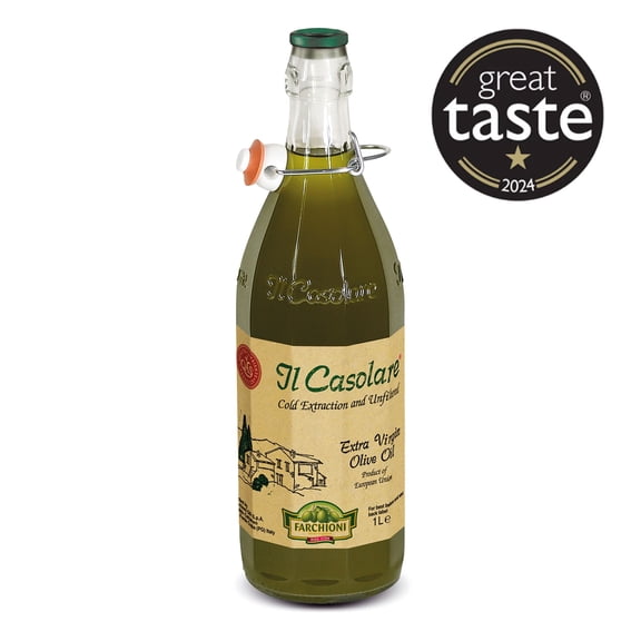Farchioni Il Casolare Extra Virgin Olive Oil 1L, Imported from Britain