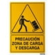 thumbnail image 1 of Letrero Zona Carga Y Descarga Proteccion Civil 1 Pza Surtek SES26, 1 of 3